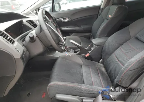 2012 Honda Civic Si из США, поврежденный, VIN 2HGFB6E50CH700680